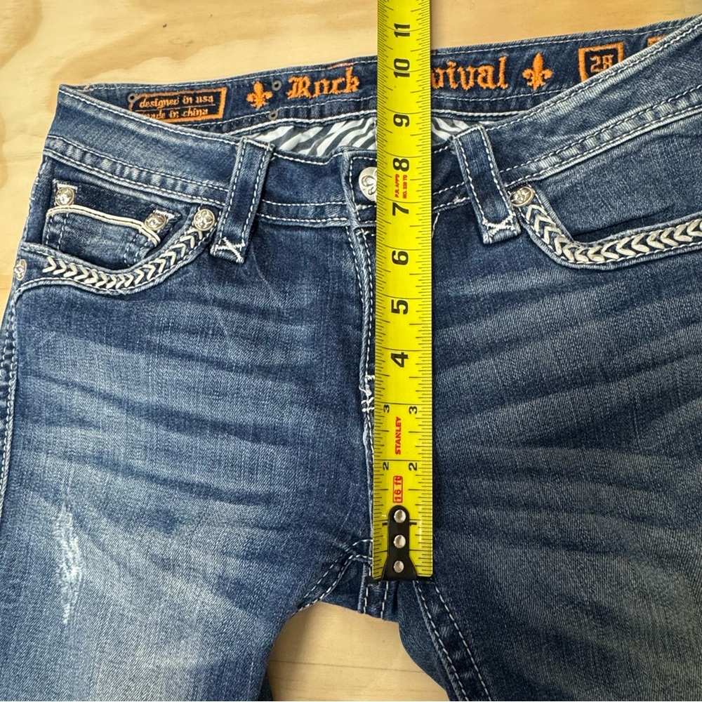 Y2K Rock‎ Revival Women’s Etty Skinny Stretch Jean Etty S12 W28 - Picture 13 of 15